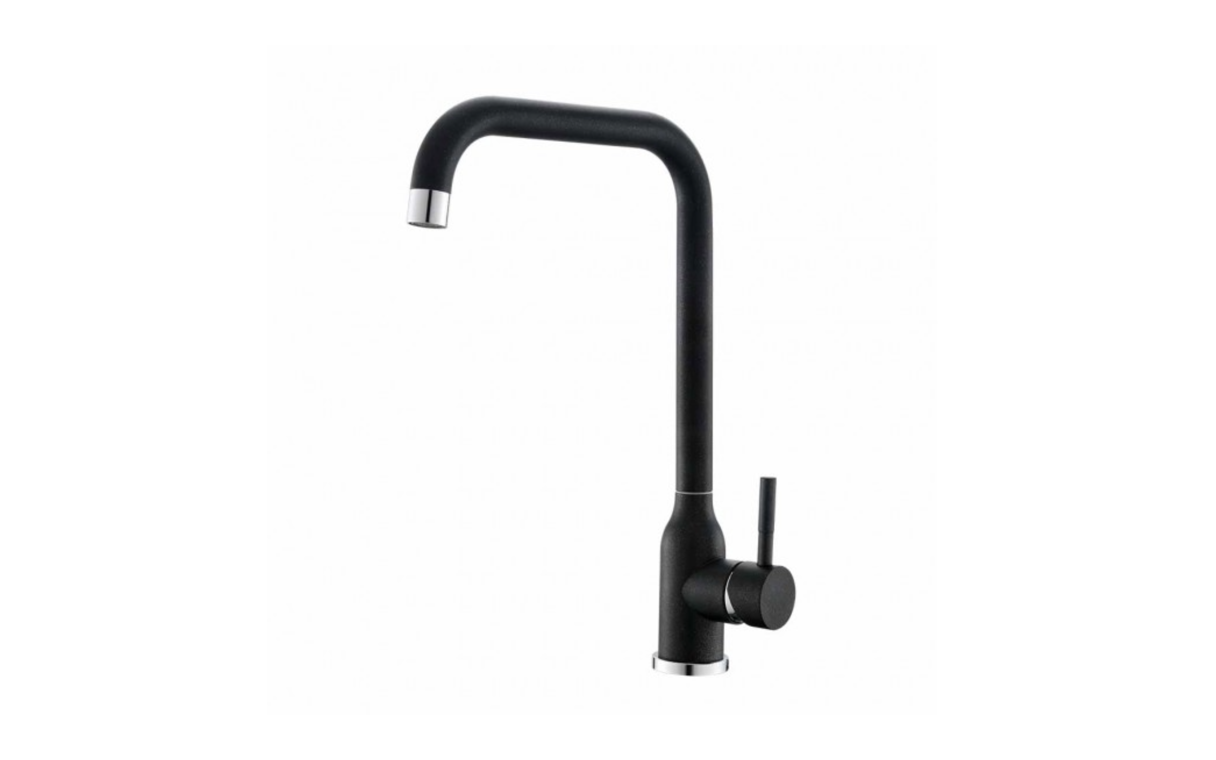 7107005 BLACK Granite mixer tap, black  1